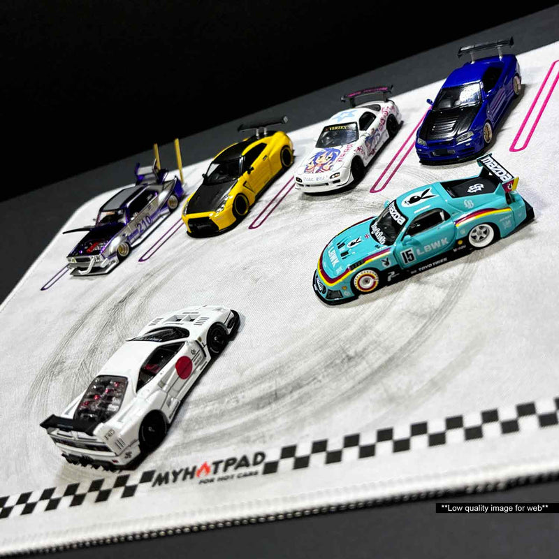 MYHOTPAD Exhibition Diorama Desktop Mat Diecast 1:64