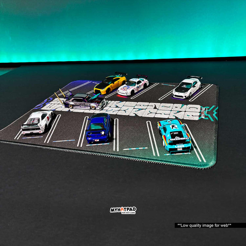 MYHOTPAD Parking MHPStyle v1 Diorama Desktop Mat Diecast 1:64