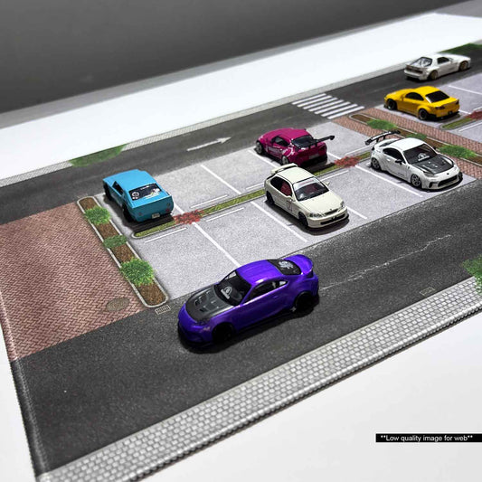 MYHOTPAD Parking v2 Medium Diorama Desktop Mat Diecast 1:64