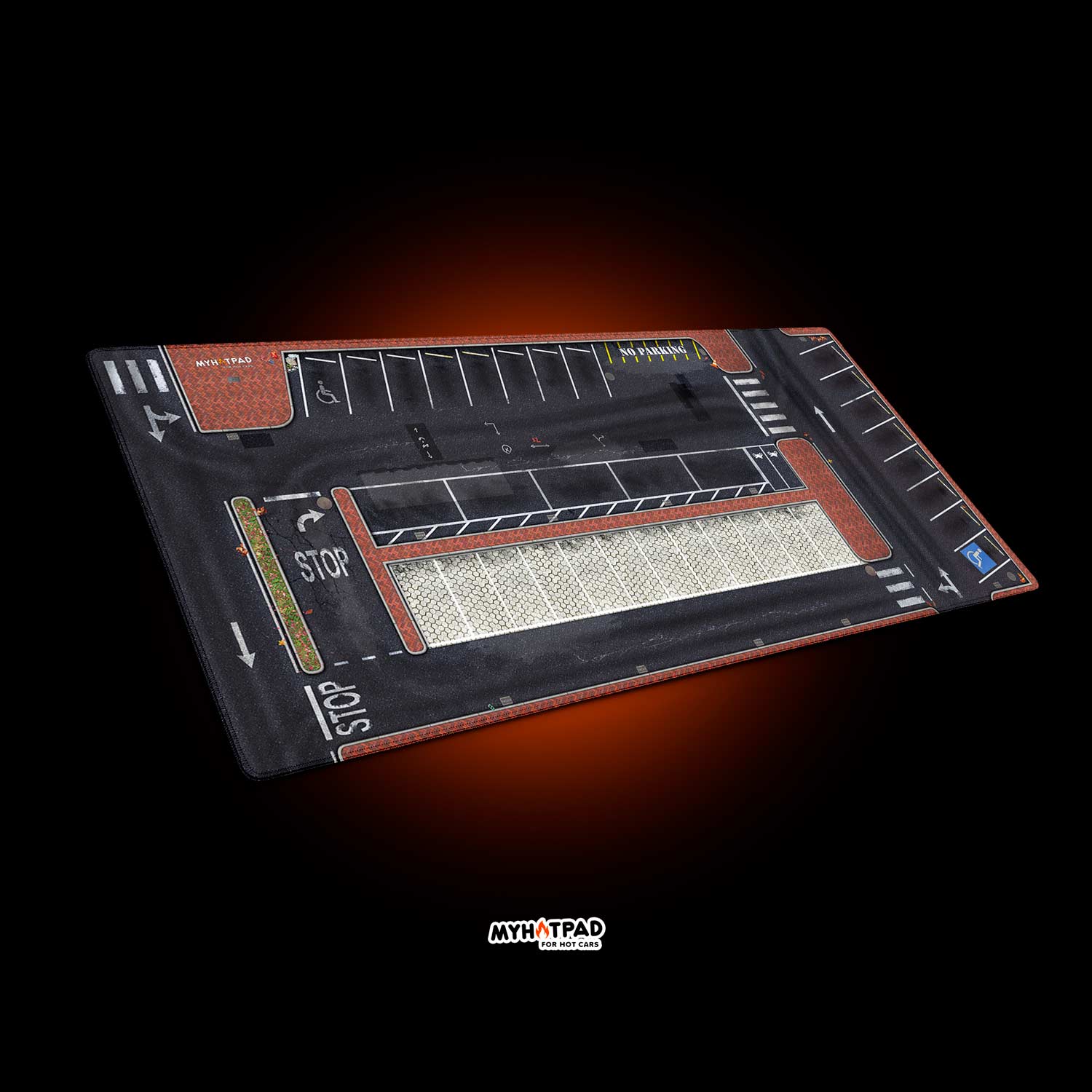 MYHOTPAD URBAN v2 ジオラマ デスクトップマット ダイキャスト 1:64
