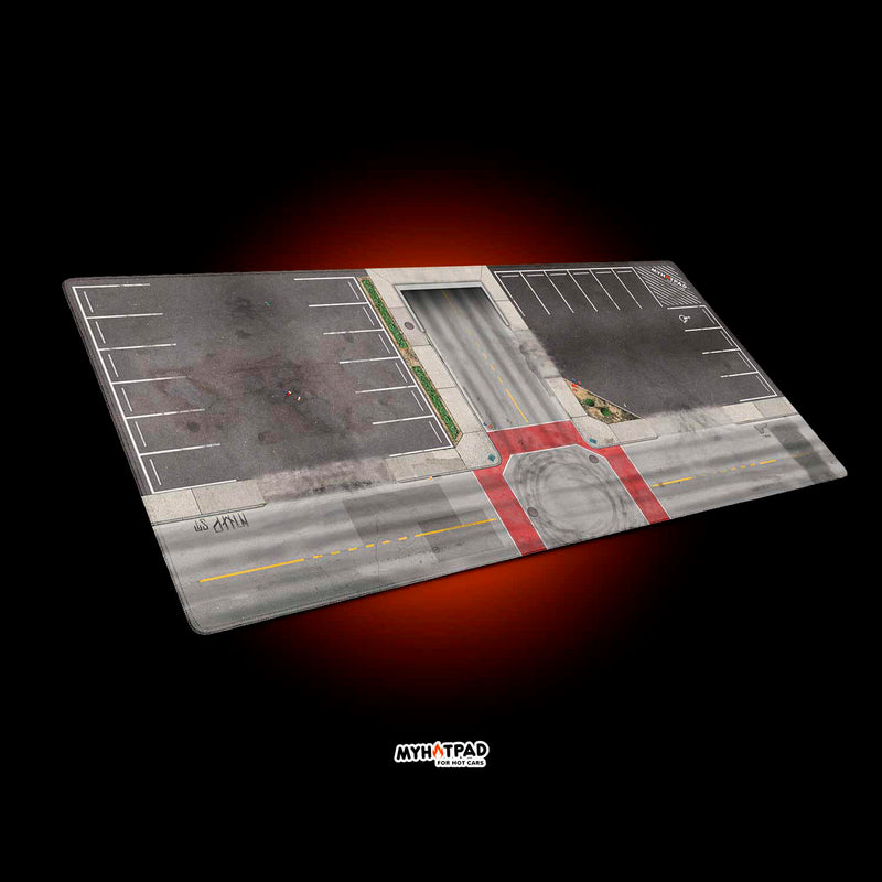 MYHOTPAD Los Ángeles V2 Diorama Desktop Mat Diecast 1:64