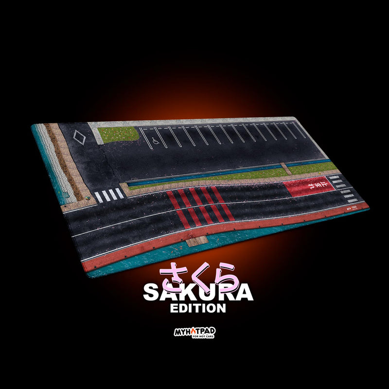 MYHOTPAD Japan Sakura edition V1 Diorama Desktop Mat Diecast 1:64