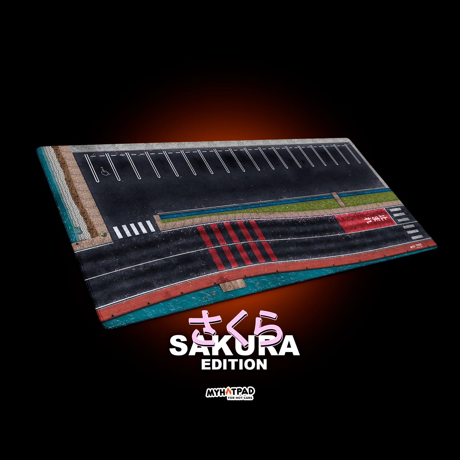 MYHOTPAD Japan Sakura edition V2 Diorama Desktop Mat Diecast 1:64