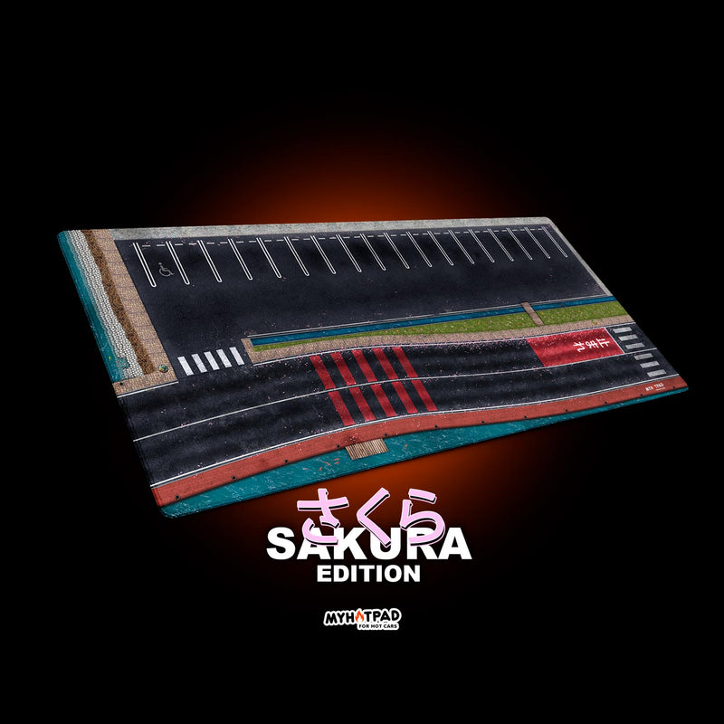 MYHOTPAD Japan Sakura edition V2 Diorama Desktop Mat Diecast 1:64