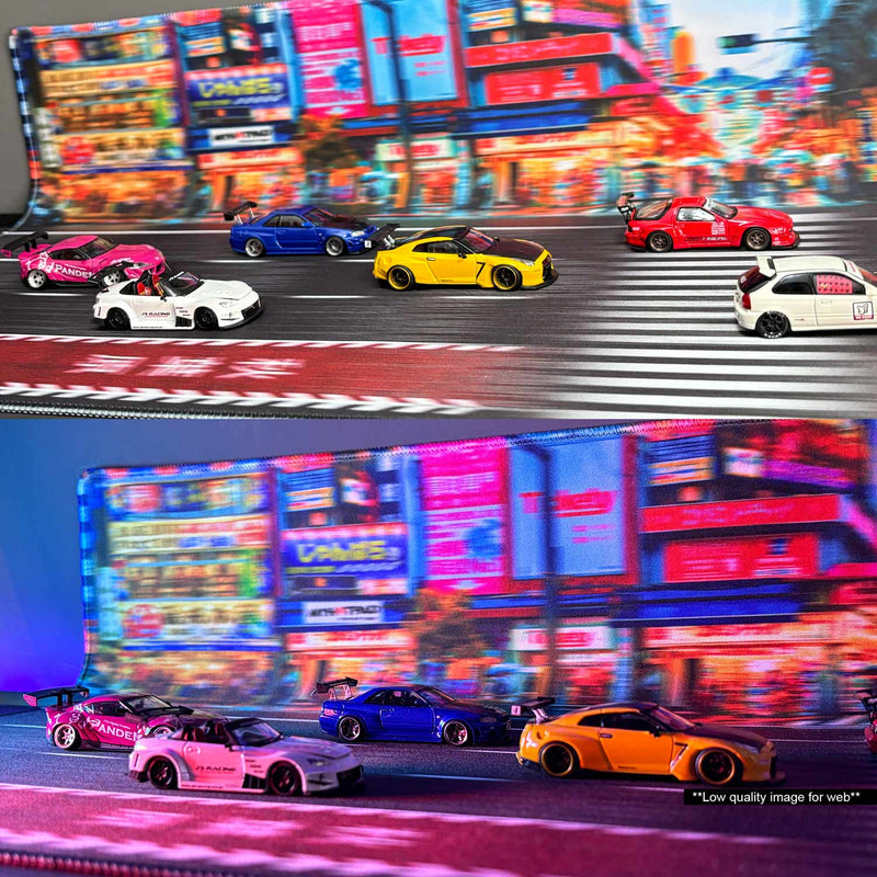 MYHOTPAD Speed Effect Medium Diorama Desktop Mat Diecast 1:64