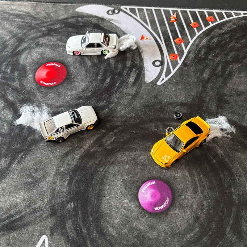 MYHOTPAD DRIFT Diorama Desktop Mat Diecast 1:64