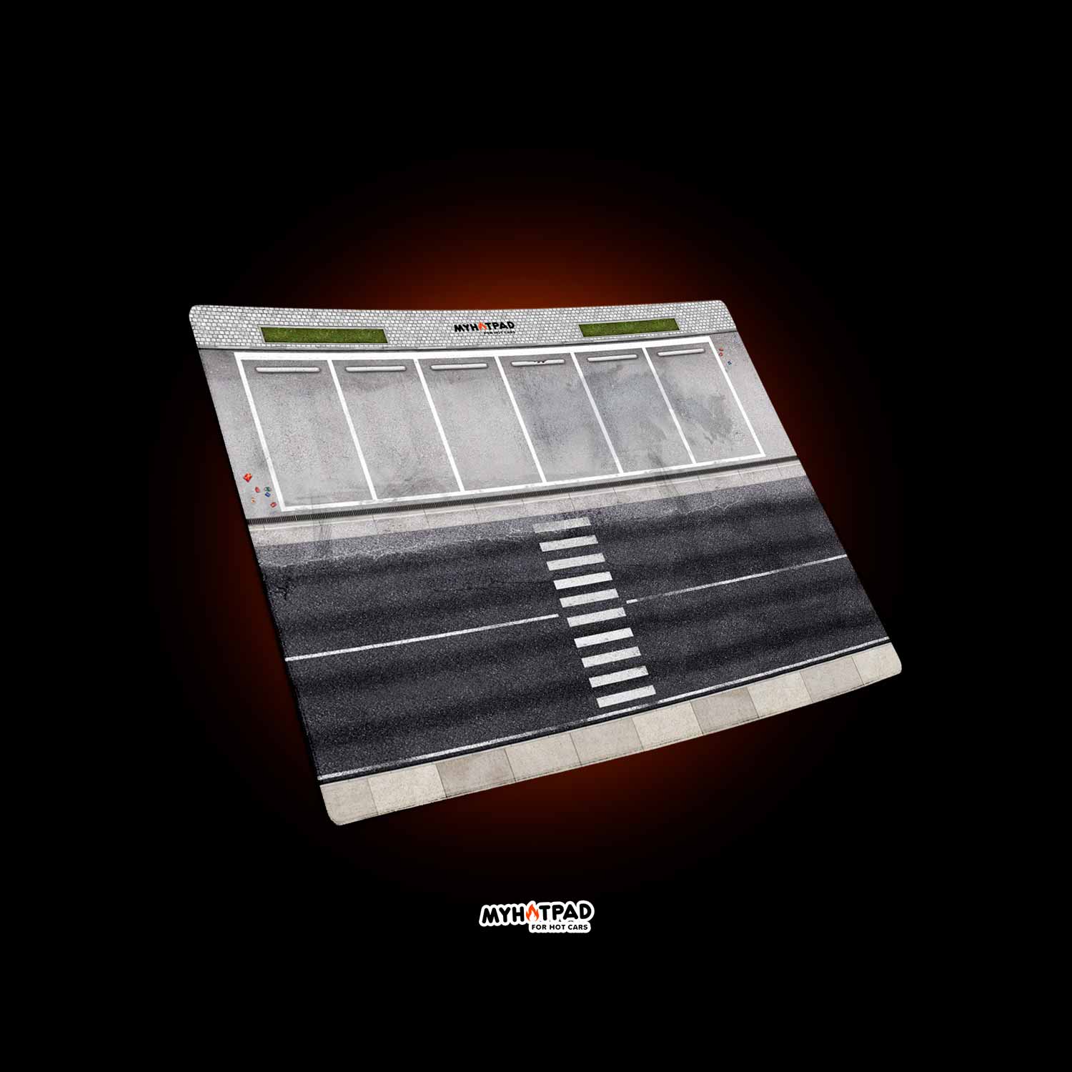 MYHOTPAD Parking v1 Diorama Desktop Mat Diecast 1:64