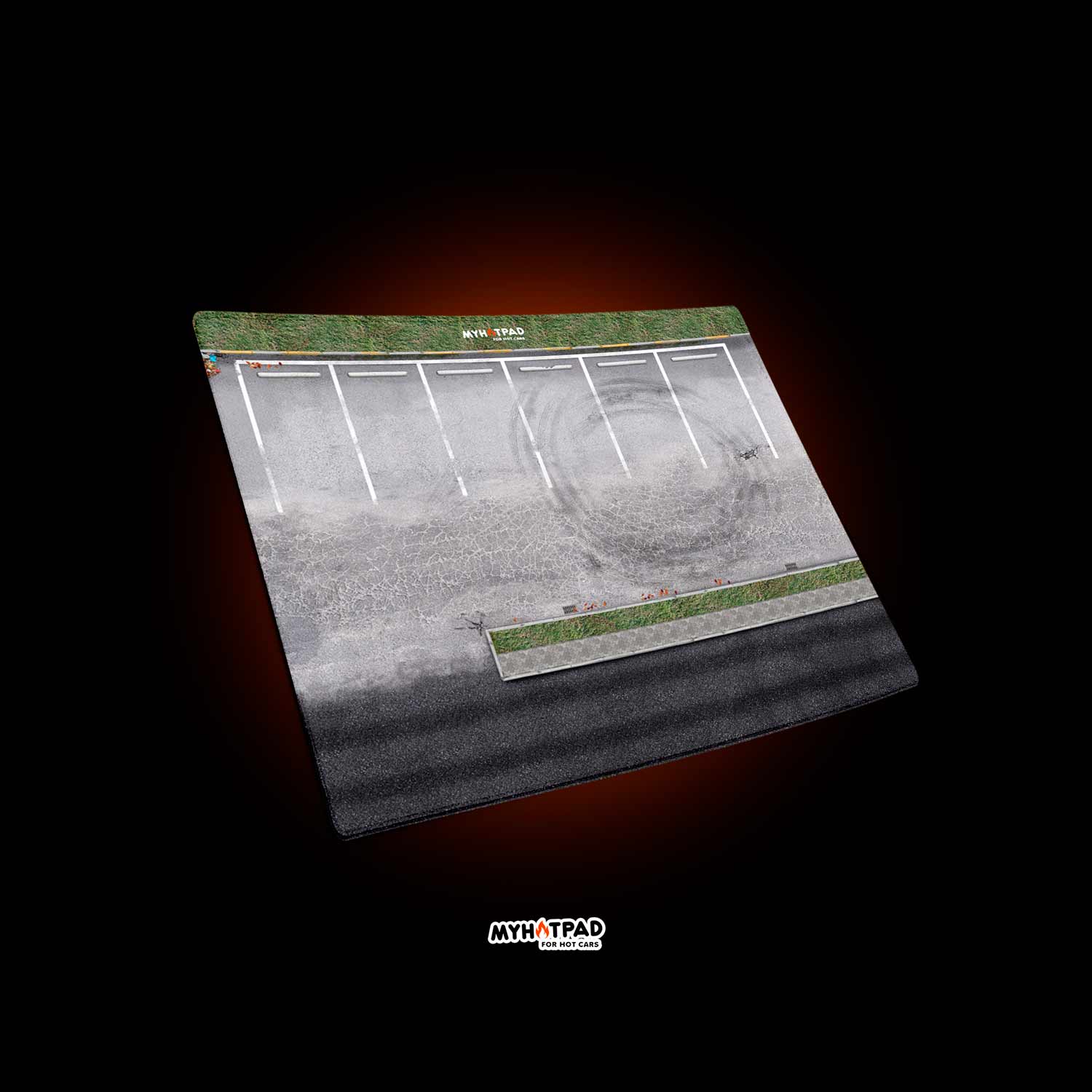 MYHOTPAD Parking v2 Diorama Desktop Mat Diecast 1:64