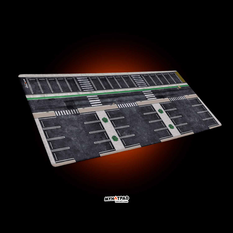 MYHOTPAD Urban R Diorama Desktop Mat Diecast 1:64