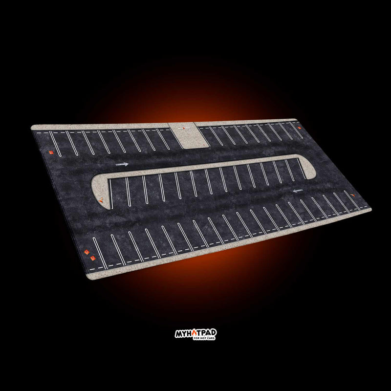 MYHOTPAD Parking lot OSK V2 Diorama Desktop Mat Diecast 1:64